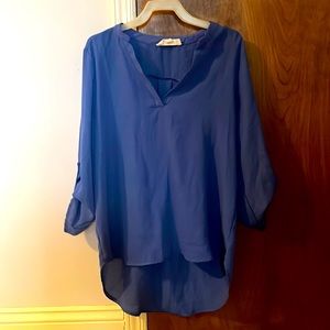 Blue blouse